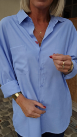 ROSA oversized shirt soft blue