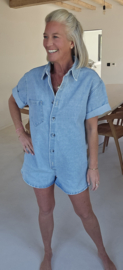 JINA jeans playsuit blue