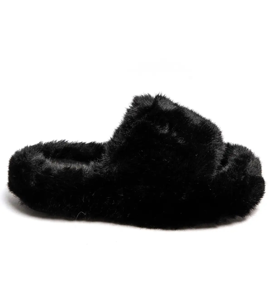 TEDDY slippers black