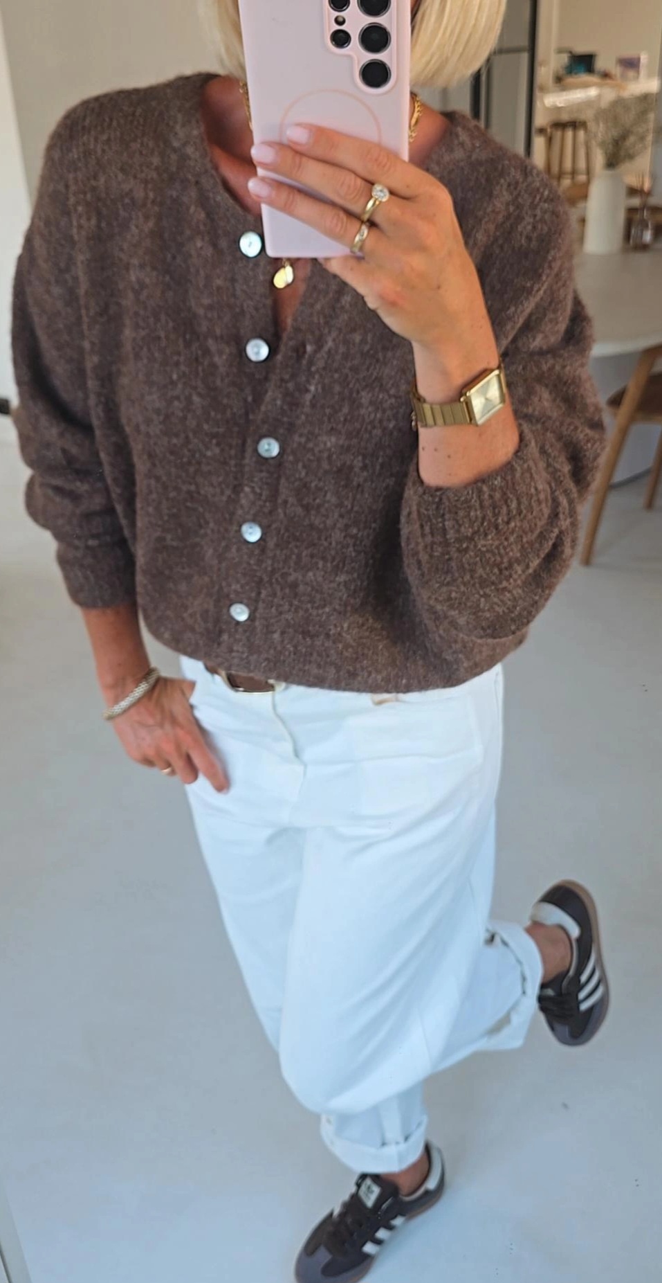 LIESJE cardigan hazelnut
