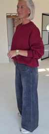 MARLIN extra wide leg jeans anthracite