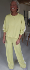 SUE jogger set yellow