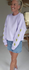 VALENTINE sweatshirt lilac