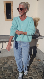 LIESJE cardigan turquoise