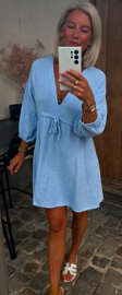 GUUS tetra dress pastel blue