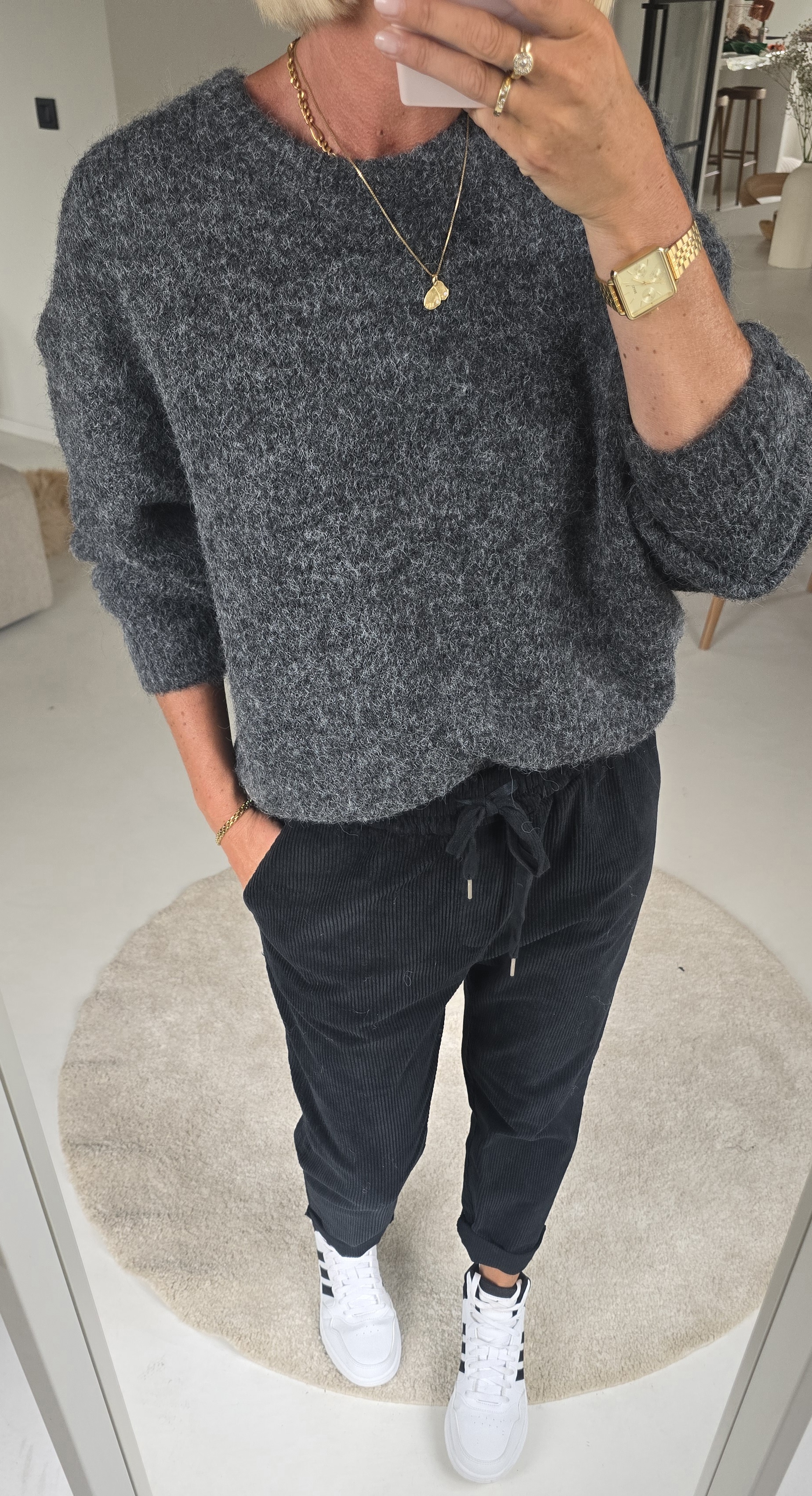 BEZIERS soft knit carbon