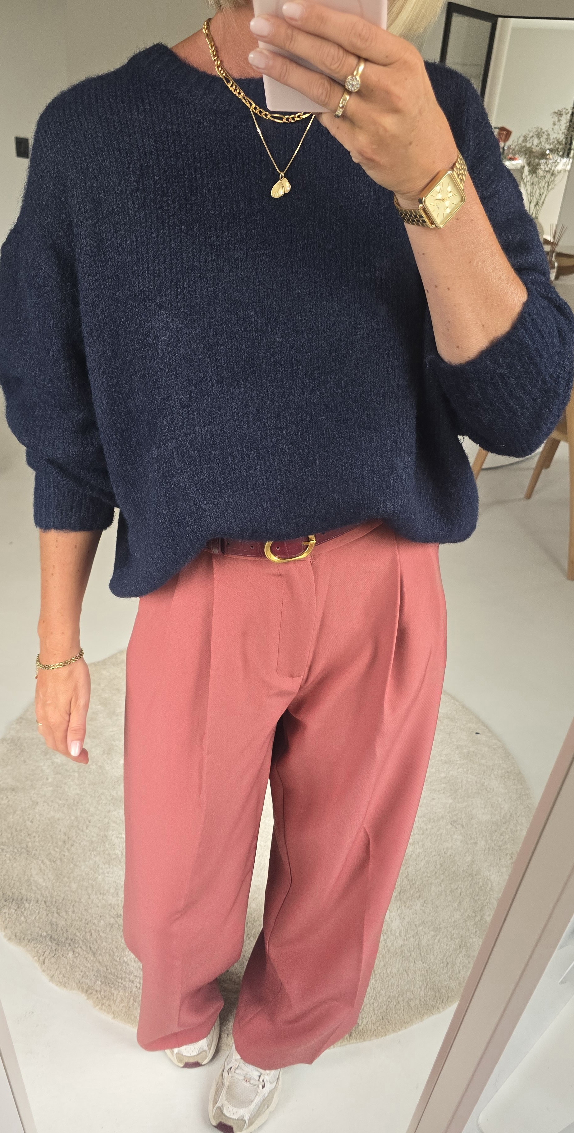 BEZIERS soft knit navy