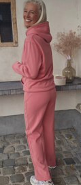 LOENA jogger set pink