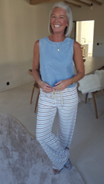 INDIGO MUSE jeans top