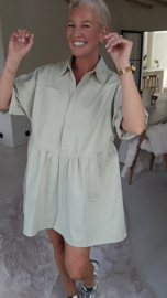 JULIA shirt dress mint