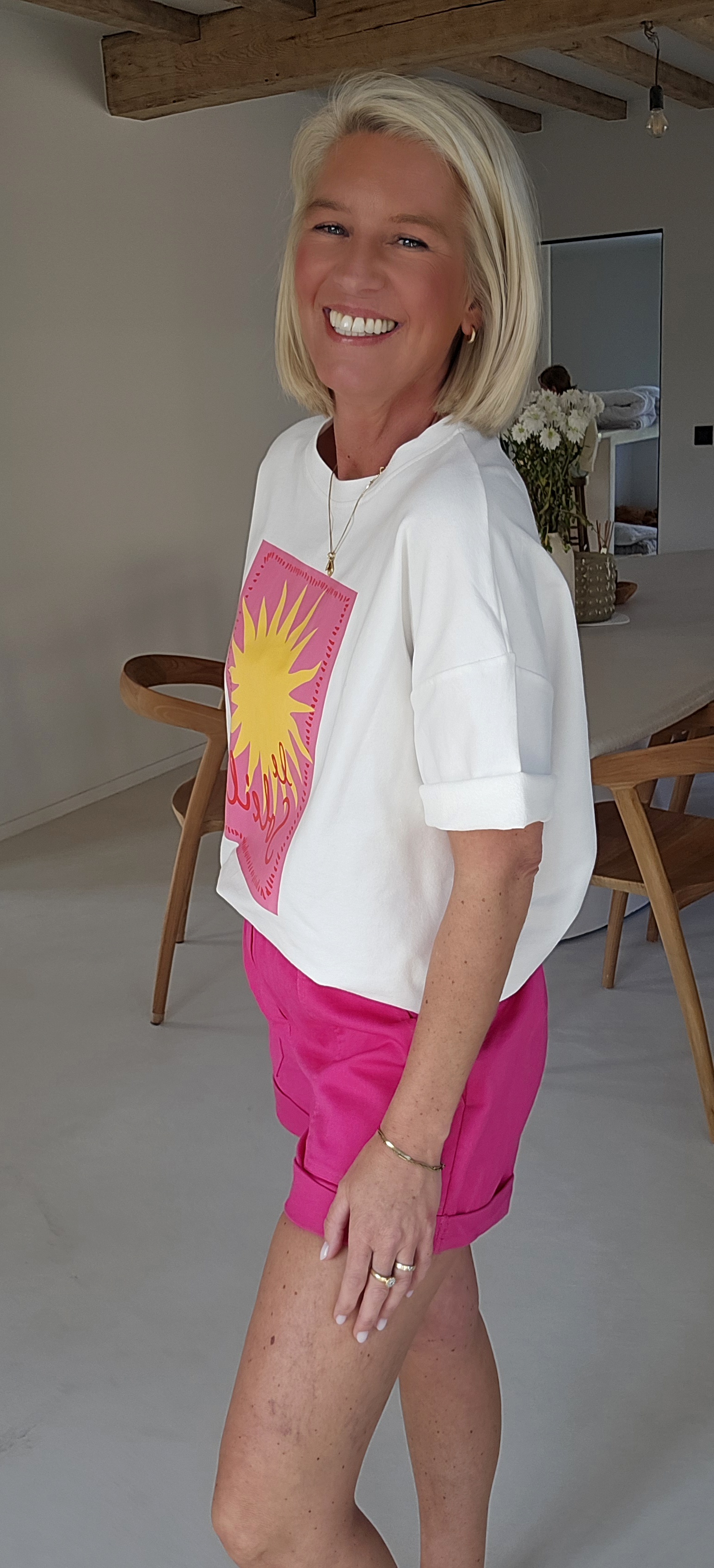 LE SOLEIL cotton T-shirt
