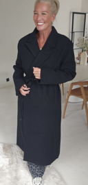 CARA maxi coat black