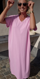 MADLINE T-shirt dress washed pink