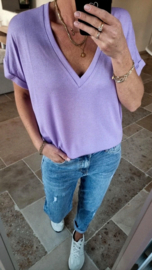 INA viscose tee lilac