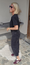 BASIC cotton T-shirt black