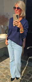 JADA knit cardigan navy