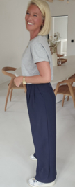 BASIC cotton T-shirt mêlee grey