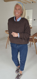 BEZIERS soft knit chocolat