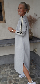 TILLY maxi sweatshirt dress grey