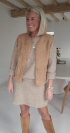 BONITA knit set soft camel