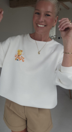 APERO  sweatshirt white