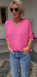 BUYorCRY summer knit bubblegum pink