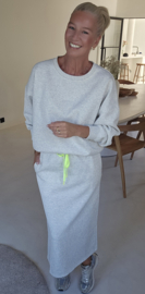 ELIE sweatshirt set soft grey