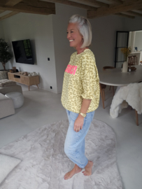 ICONIC LEO sweatshirt yellow