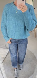 BEZIERS soft knit teal