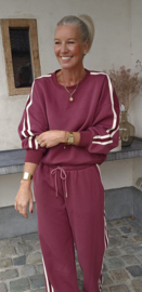 TILLY sweatshirt burgundy