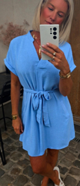 MIA basic dress blue