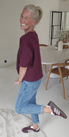 JOJO T-shirt burgundy