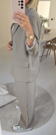 BILLIE-JEAN suit pants soft khaki