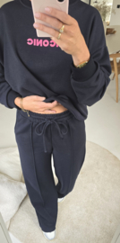 JUNA jogger sweat pants navy