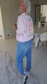 DIRTY MARTINI striped shirt pink