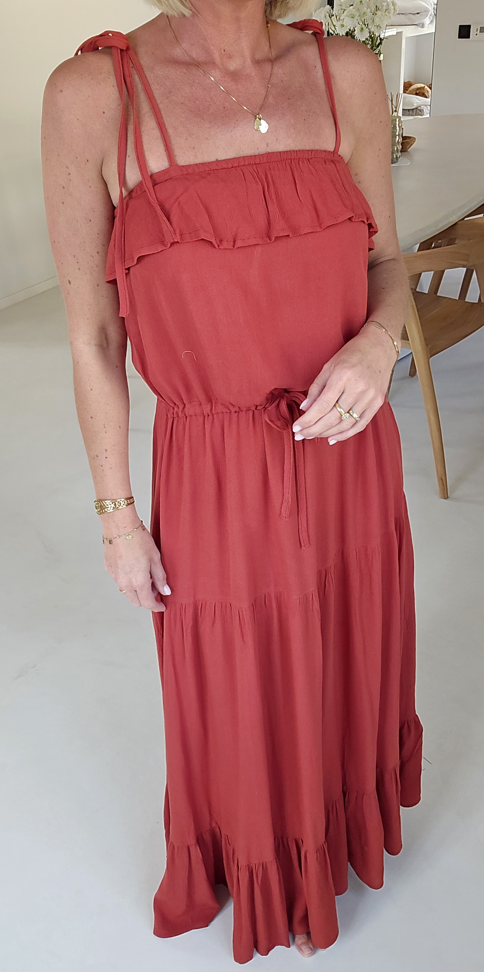 LILITH maxi dress terra
