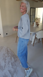 CLOUDY COURT sweatshirt mêlee grey