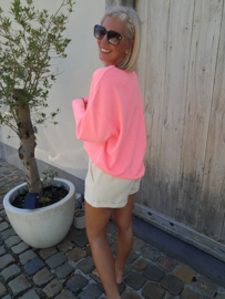 ICONIC sweatshirt neon pink