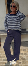 SANDI suit pants navy