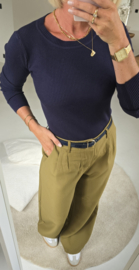 MILIA basic knit navy