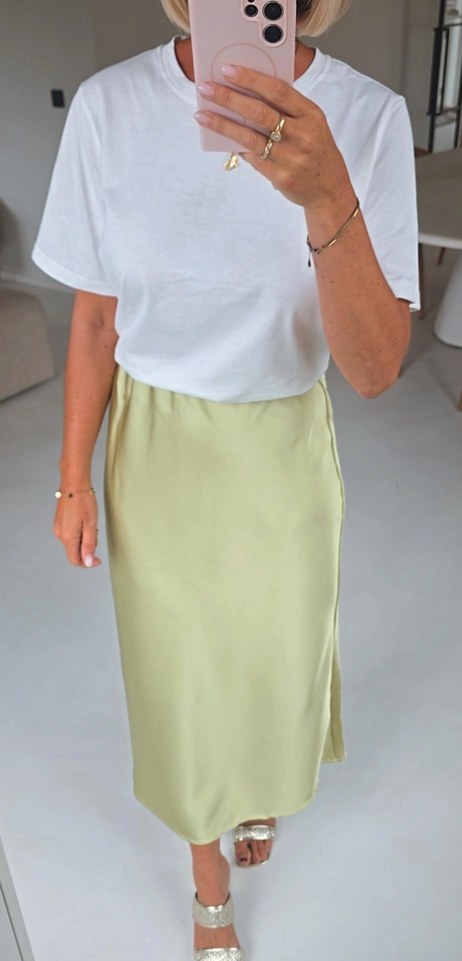 SUUZ maxi T-shirt dress olive