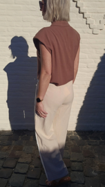 SAVANNAH linen pants beige