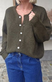 LIESJE cardigan khaki