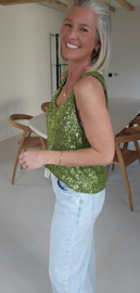 GLAM top olive