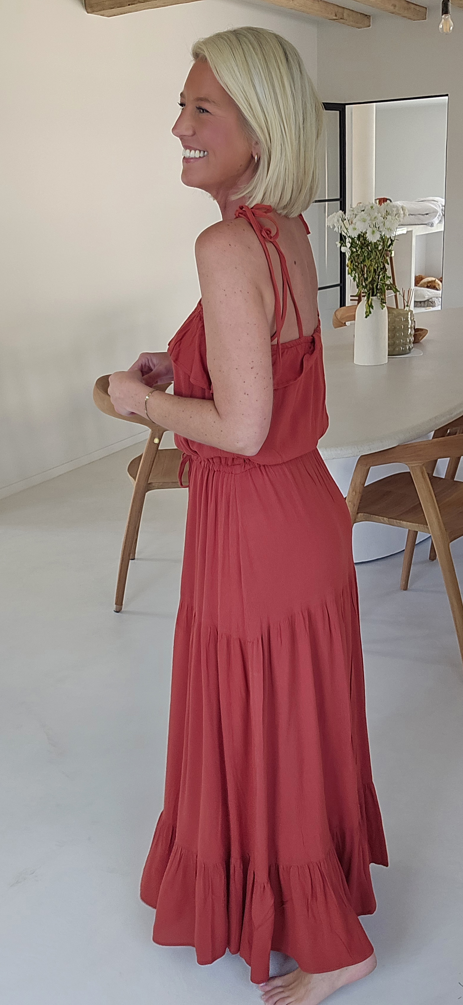 LILITH maxi dress terra
