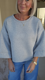 CLOUDY COURT sweatshirt mêlee grey