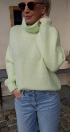 CHARLINE turleneck knit soft mint