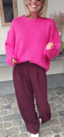BEZIERS soft knit fuschia