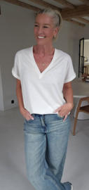 INA viscose tee ecru