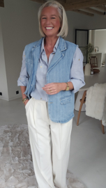 GOLDEN HEARTS shirt striped blue